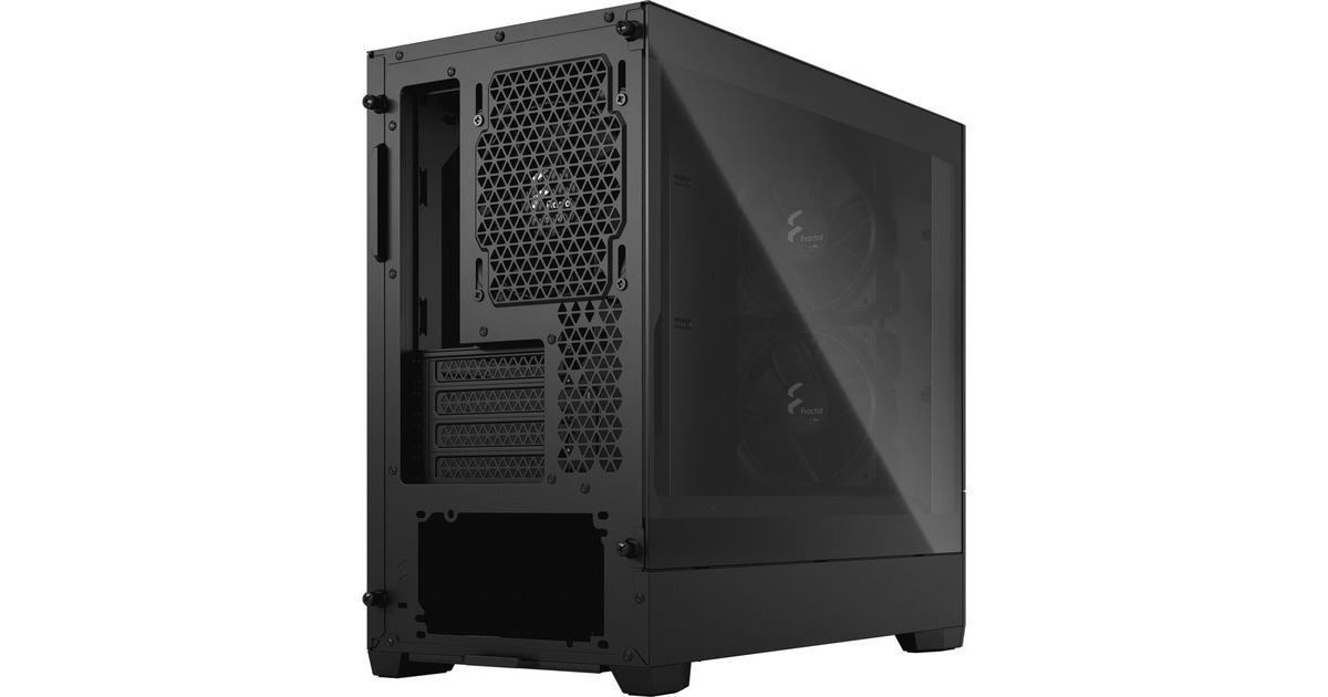 Fractal Design Pop Mini Silent Black TG Clear Tint, Tower-Gehäuse(schwarz)