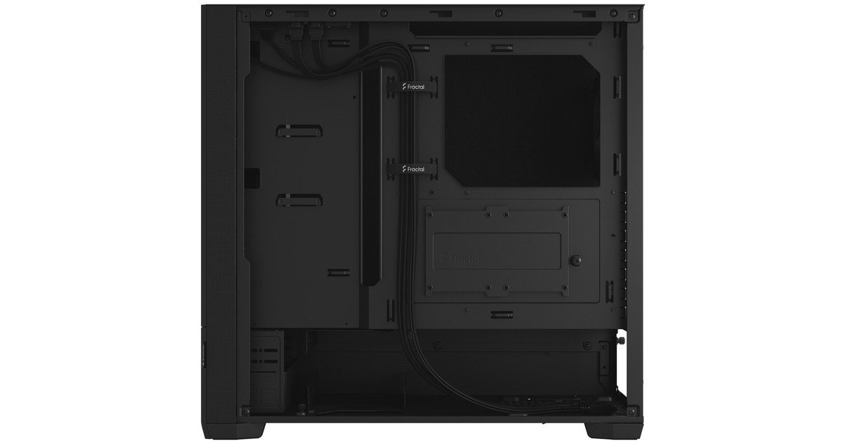 Fractal Design Pop Silent Black Solid, Tower-Gehäuse(schwarz)