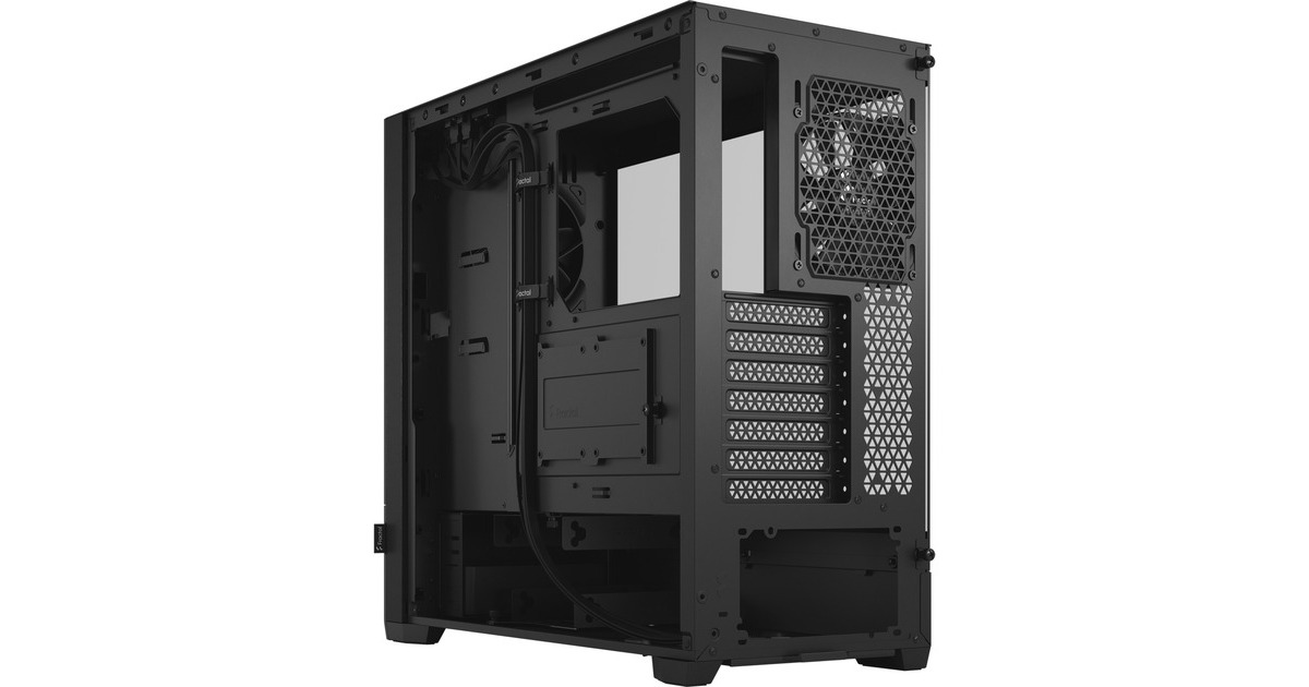 Fractal Design Pop Silent Black TG Clear Tint, Tower-Gehäuse(schwarz)