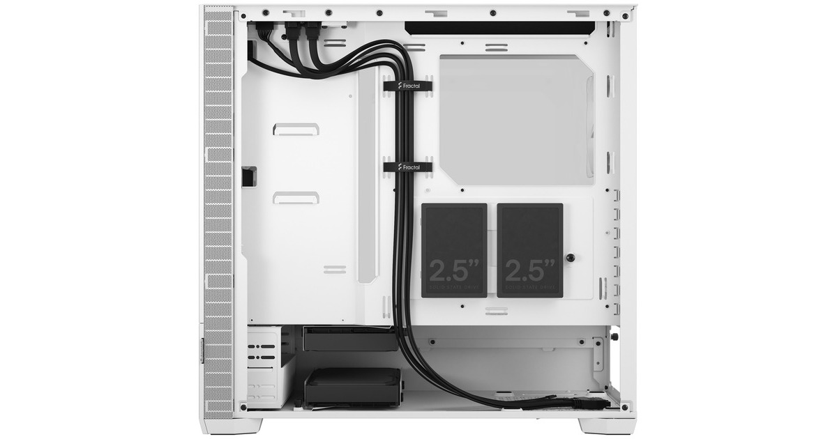 Fractal Design Pop Silent White TG Clear Tint, Tower-Gehäuse(weiß)