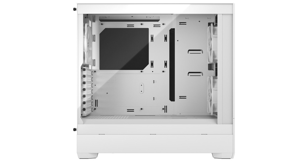 Fractal Design Pop Silent White TG Clear Tint, Tower-Gehäuse(weiß)