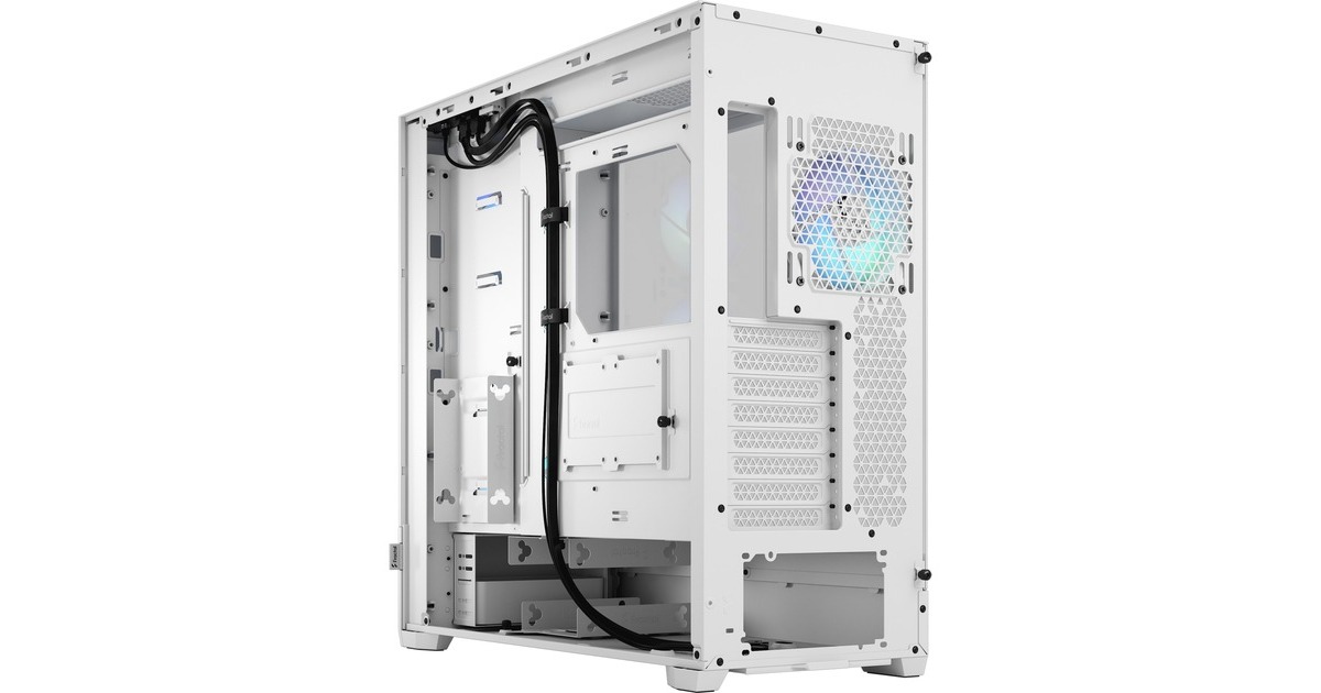 Fractal Design Pop XL Air RGB White TG Clear Tint, Big-Tower-Gehäuse(weiß)