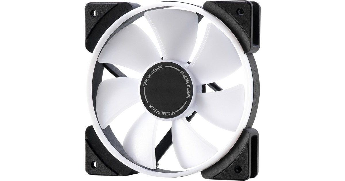 Fractal Design Prisma AL-12 PWM 3P ARGB, Gehäuselüfter(weiß/transparent, 3er Pack)