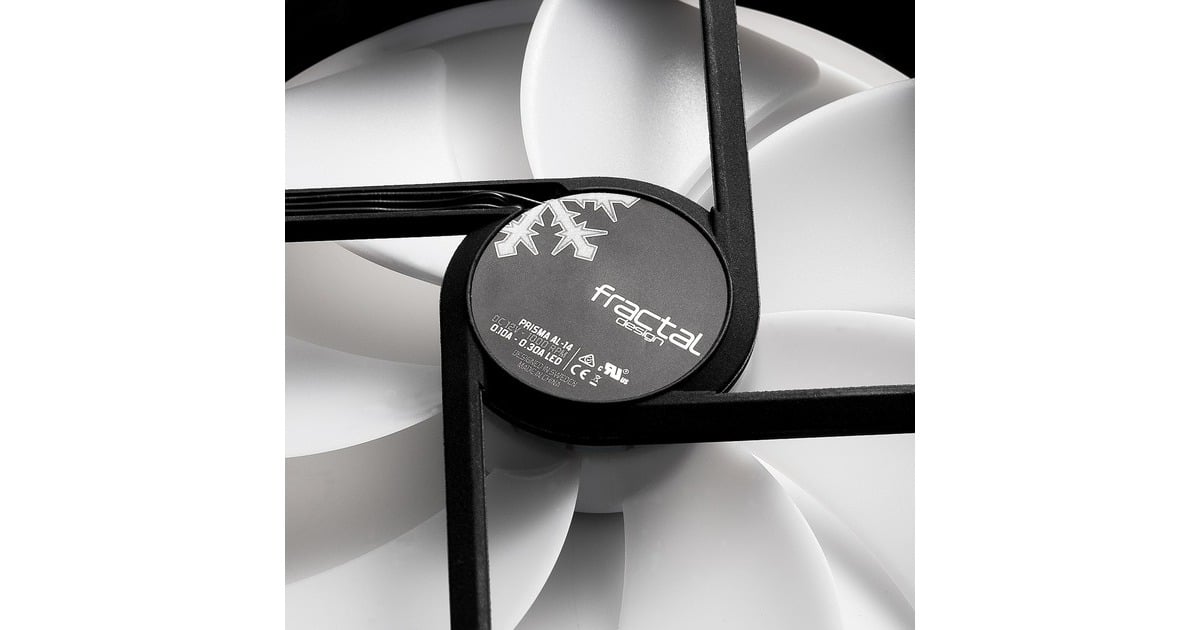 Fractal Design Prisma AL-14 3P ARGB, Gehäuselüfter(weiß, 3er Pack)
