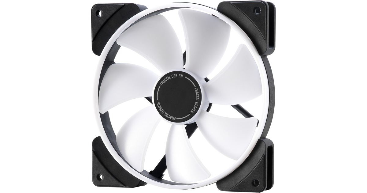 Fractal Design Prisma AL-14 PWM 3P ARGB, Gehäuselüfter(weiß/transparent, 3er Pack)