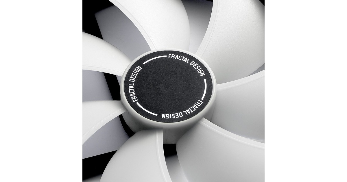 Fractal Design Prisma AL-14 PWM ARGB, Gehäuselüfter(weiß/transparent, Einzellüfter)