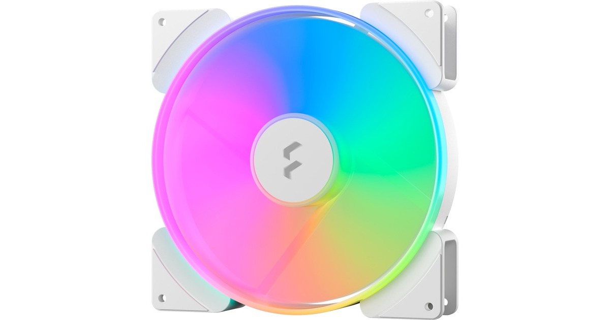 Fractal Design Prisma AL-18 ARGB PWM White, Gehäuselüfter(weiß)