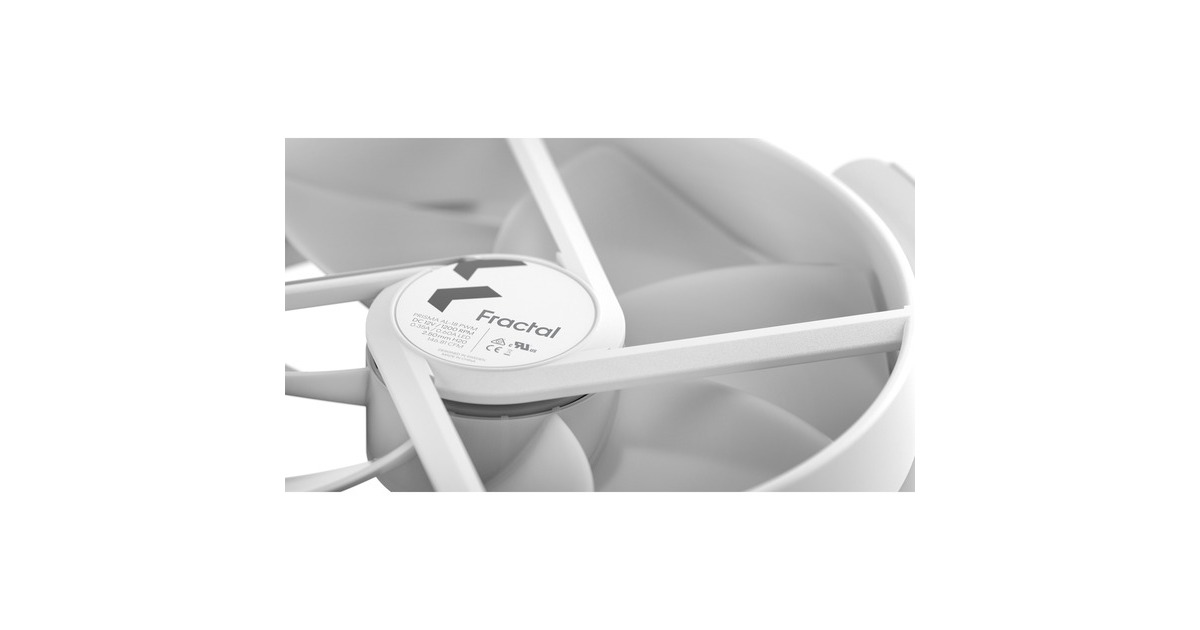 Fractal Design Prisma AL-18 ARGB PWM White, Gehäuselüfter(weiß)