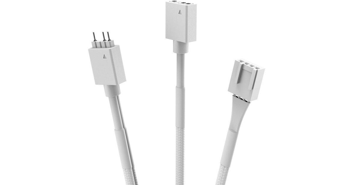 Fractal Design Prisma AL-18 ARGB PWM White, Gehäuselüfter(weiß)