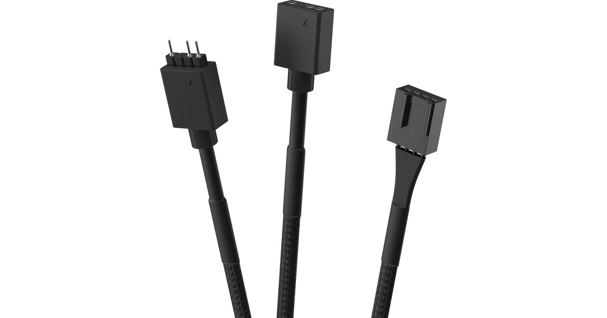 Fractal Design Prisma AL-18 ARGB PWM, Gehäuselüfter(schwarz/weiß)