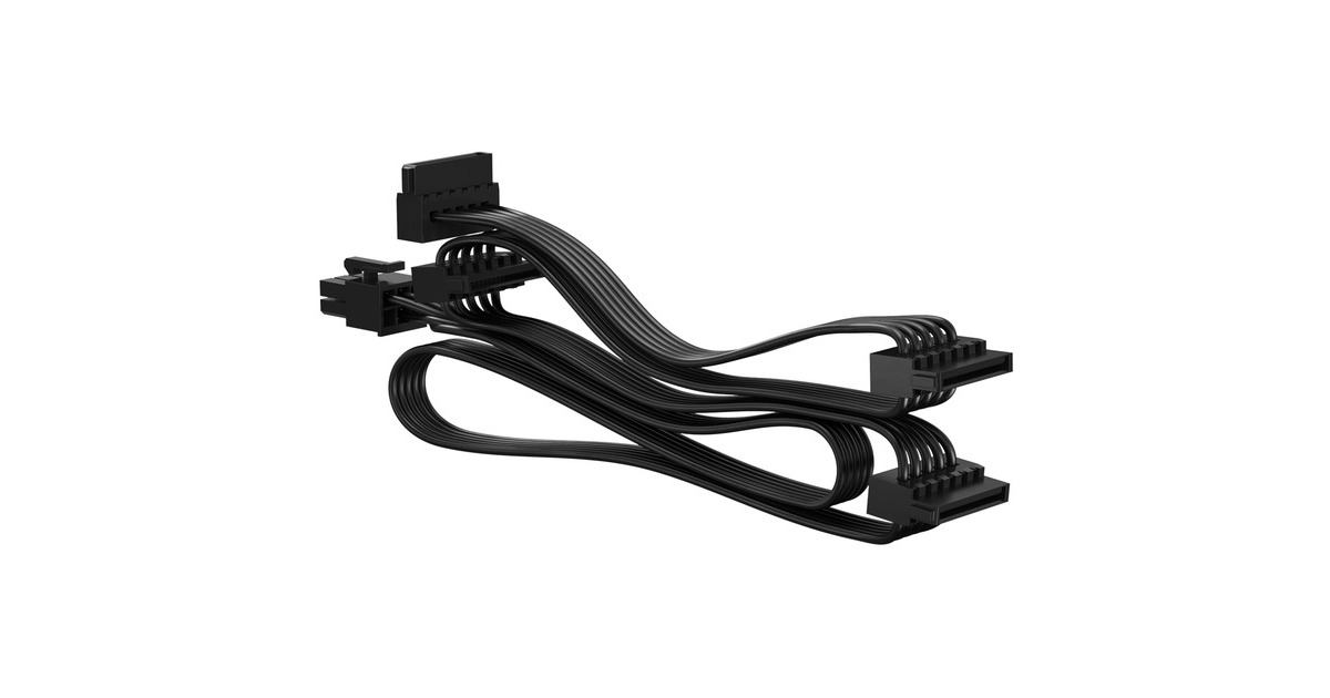 Fractal Design SATA x4 modular cable, Kabel(schwarz, für ION Serie)