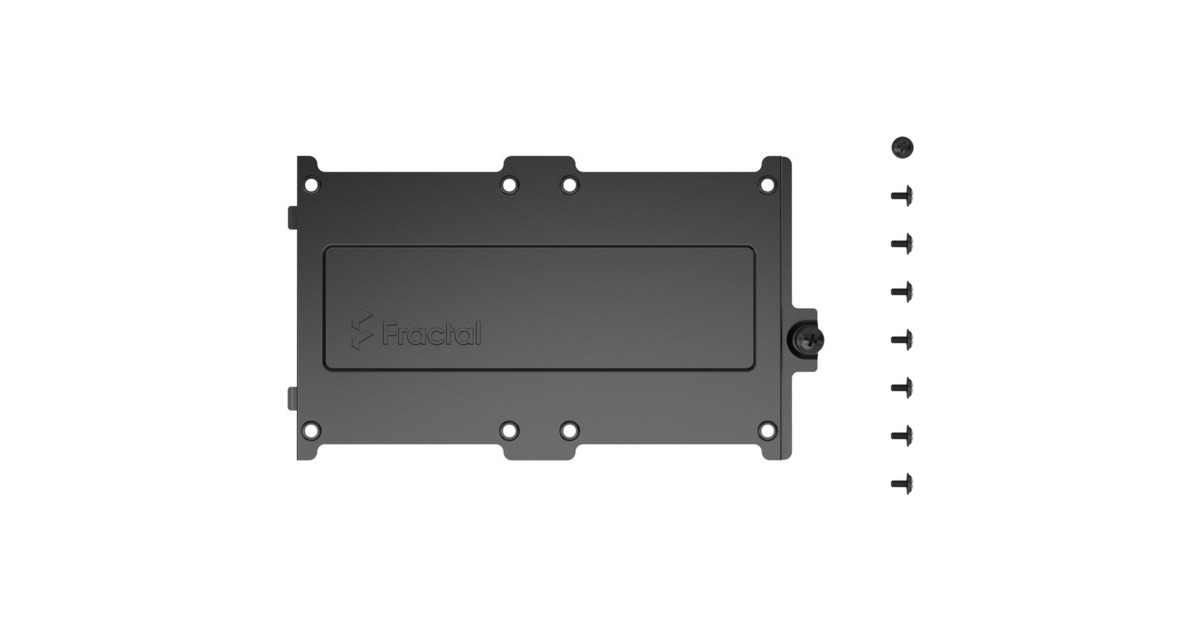 Fractal Design SSD Bracket Kit Type D, Einbaurahmen(schwarz, für Gehäuse der Pop-Serie)