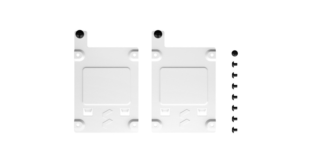 Fractal Design SSD Tray kit - Type-B (2-pack), Einbaurahmen(weiß, 2 Stück)