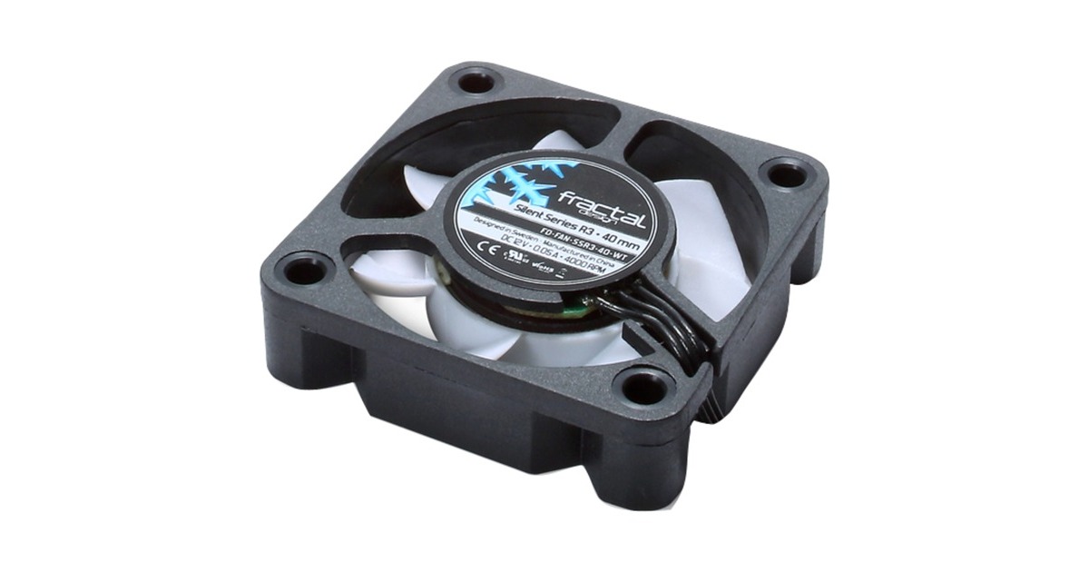 Fractal Design Silent Series R3 40mm, Gehäuselüfter