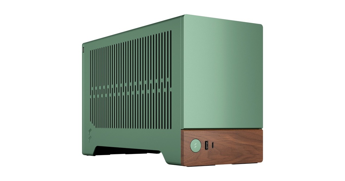 Fractal Design Terra, Tower-Gehäuse(mint/braun) Fractal Design Terra, Tower-Gehäuse(mint/braun)