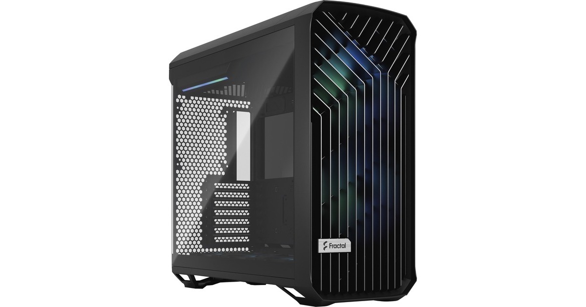 Fractal Design Torrent Black RGB TG Light Tint, Tower-Gehäuse(schwarz, Tempered Glass)