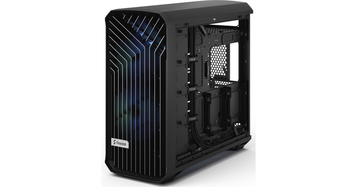 Fractal Design Torrent Black RGB TG Light Tint, Tower-Gehäuse(schwarz, Tempered Glass)