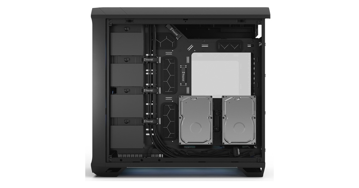 Fractal Design Torrent Black RGB TG Light Tint, Tower-Gehäuse(schwarz, Tempered Glass)