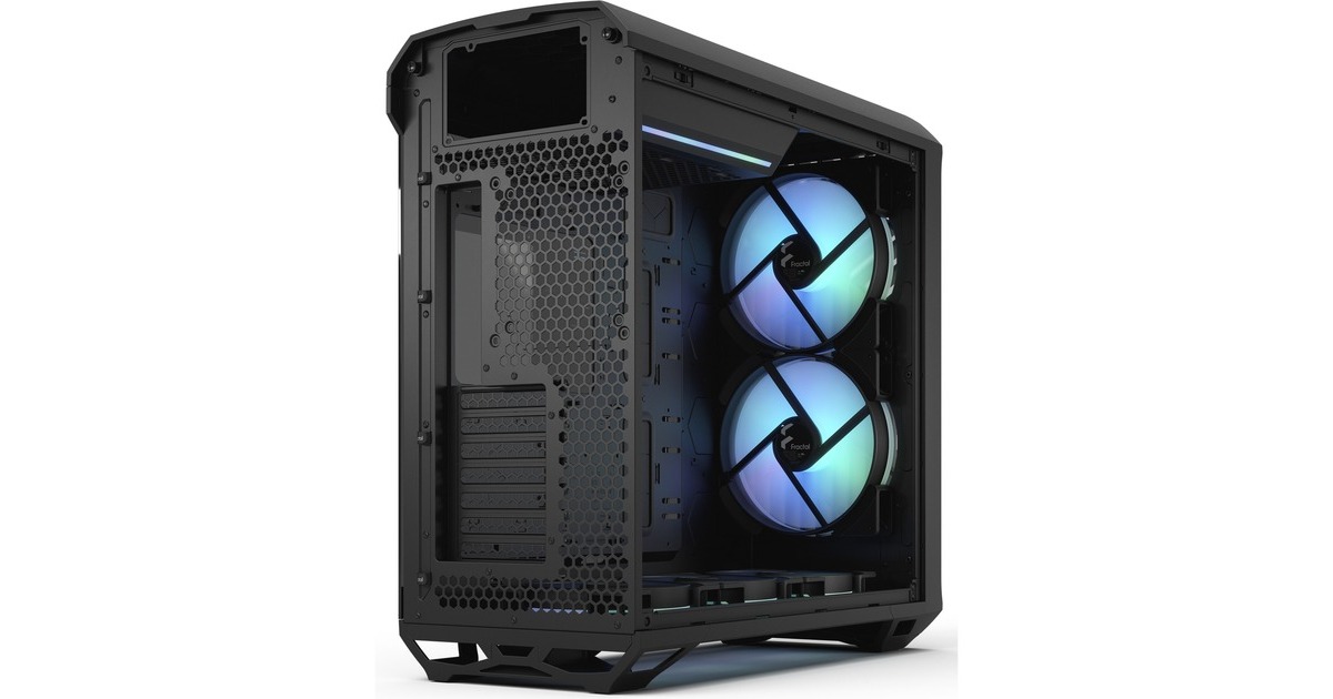 Fractal Design Torrent Black RGB TG Light Tint, Tower-Gehäuse(schwarz, Tempered Glass)