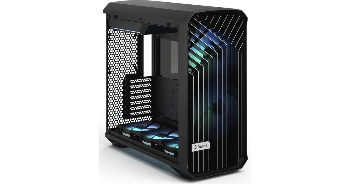 Fractal Design Torrent Black RGB TG Light Tint, Tower-Gehäuse(schwarz, Tempered Glass)