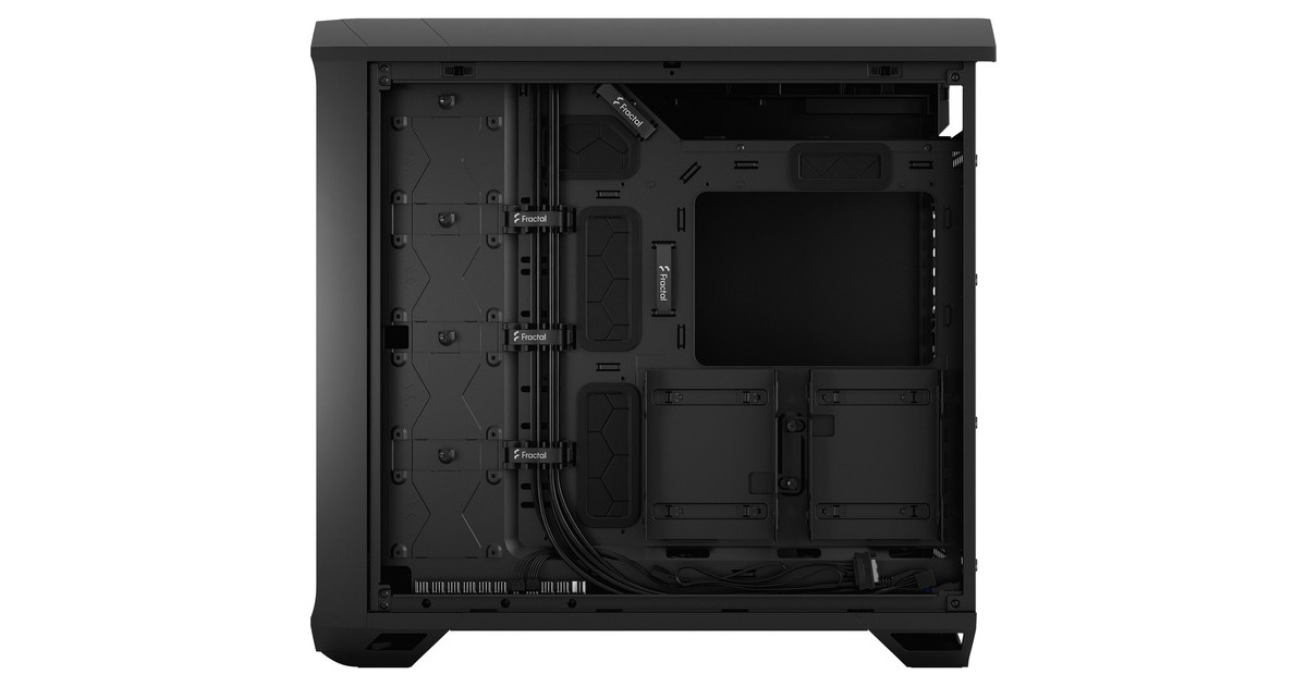 Fractal Design Torrent Black Solid, Tower-Gehäuse(schwarz)