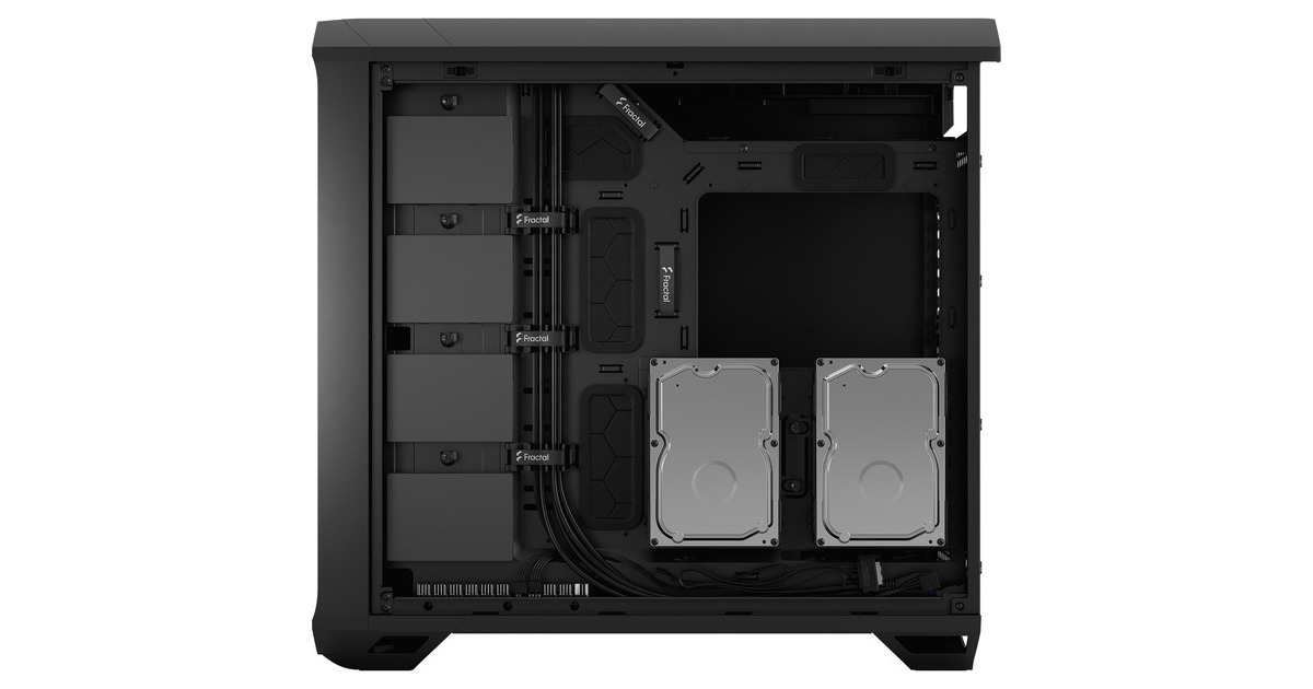 Fractal Design Torrent Black Solid, Tower-Gehäuse(schwarz)