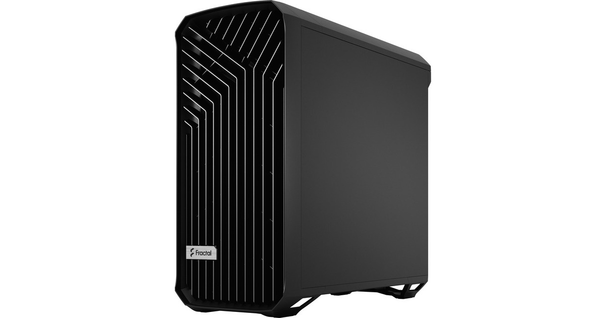 Fractal Design Torrent Black Solid, Tower-Gehäuse(schwarz)