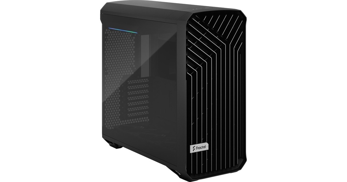 Fractal Design Torrent Black TG Dark Tint, Tower-Gehäuse(schwarz, Tempered Glass)