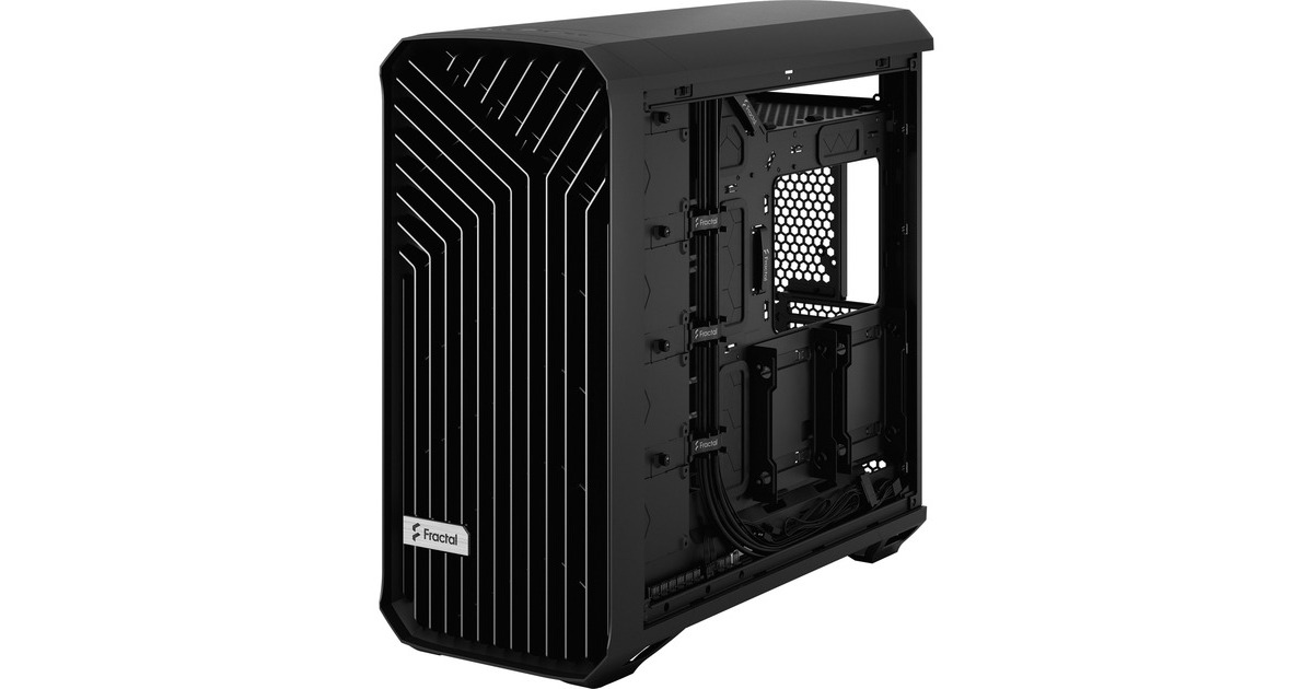 Fractal Design Torrent Black TG Dark Tint, Tower-Gehäuse(schwarz, Tempered Glass)