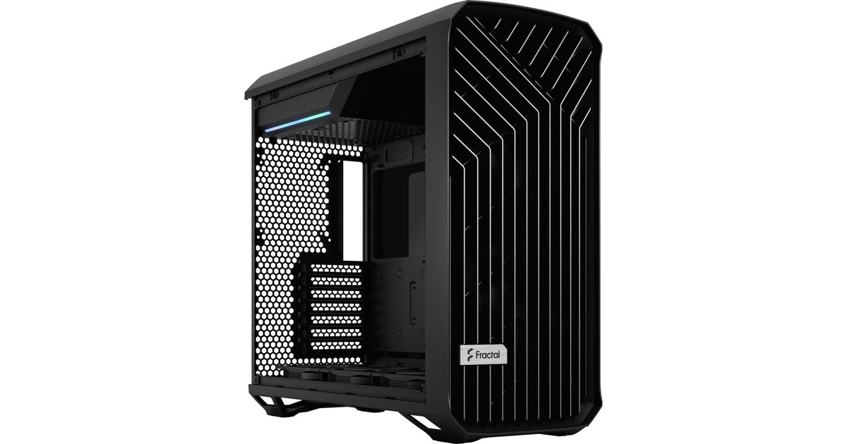 Fractal Design Torrent Black TG Light Tint, Tower-Gehäuse(schwarz, Tempered Glass)