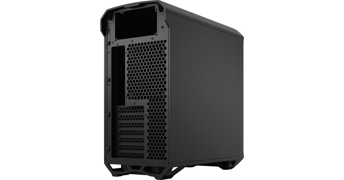 Fractal Design Torrent Compact Black Solid, Tower-Gehäuse(schwarz, Seitenteile aus Stahl, Outlet)