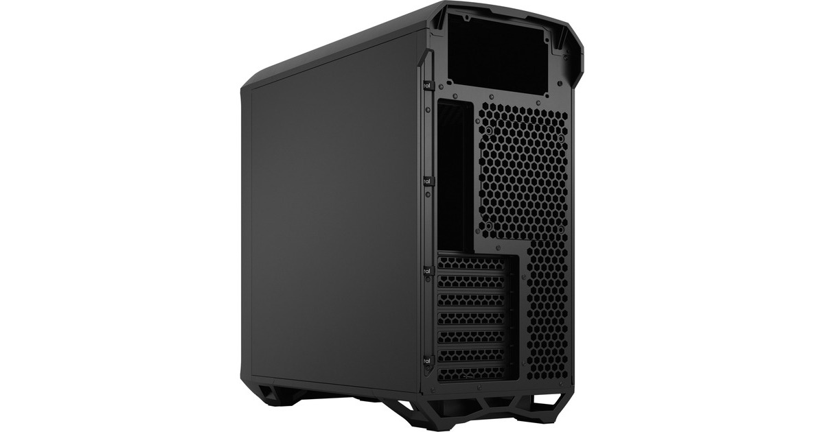 Fractal Design Torrent Compact Black Solid, Tower-Gehäuse(schwarz, Seitenteile aus Stahl, Outlet)