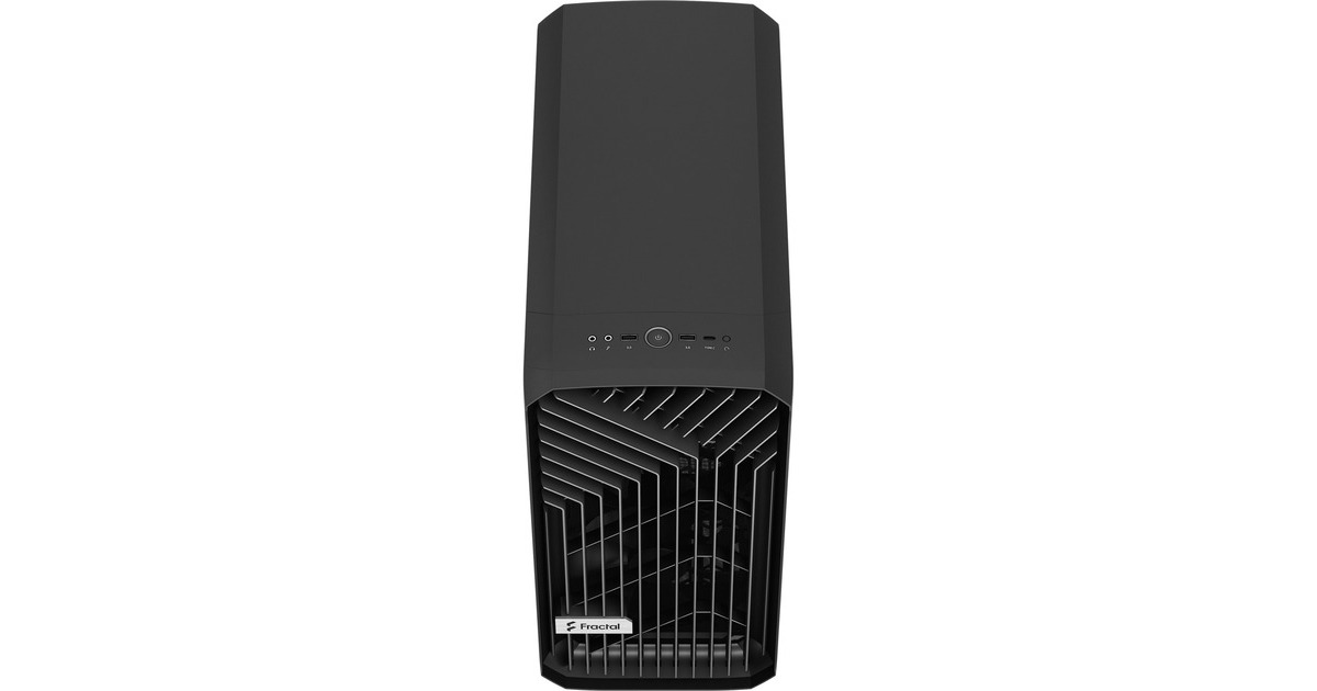 Fractal Design Torrent Compact Black Solid, Tower-Gehäuse(schwarz, Seitenteile aus Stahl, Outlet)
