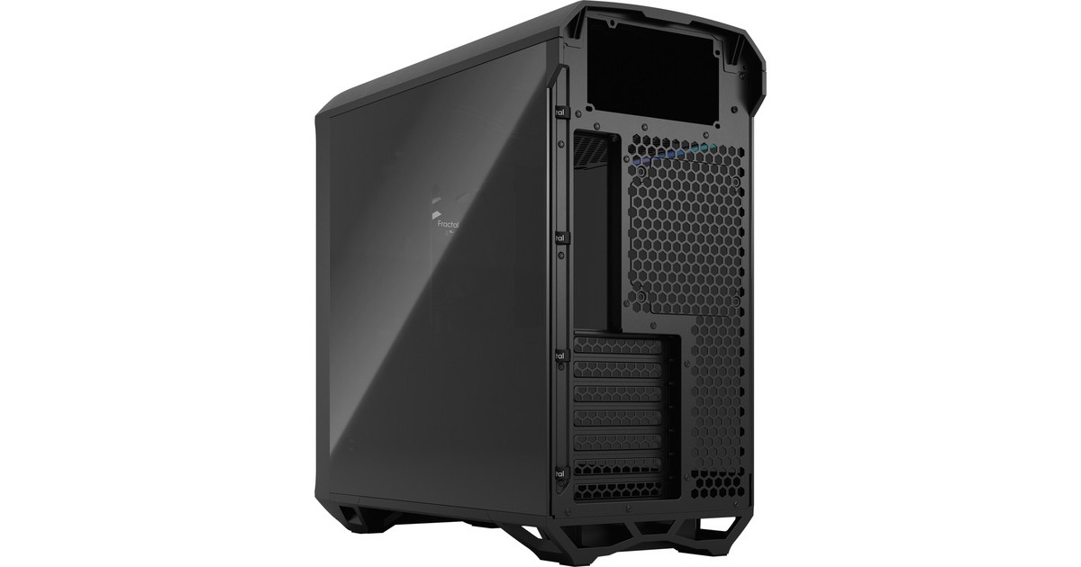Fractal Design Torrent Compact Black TG Dark Tint, Tower-Gehäuse(schwarz, Tempered Glass)