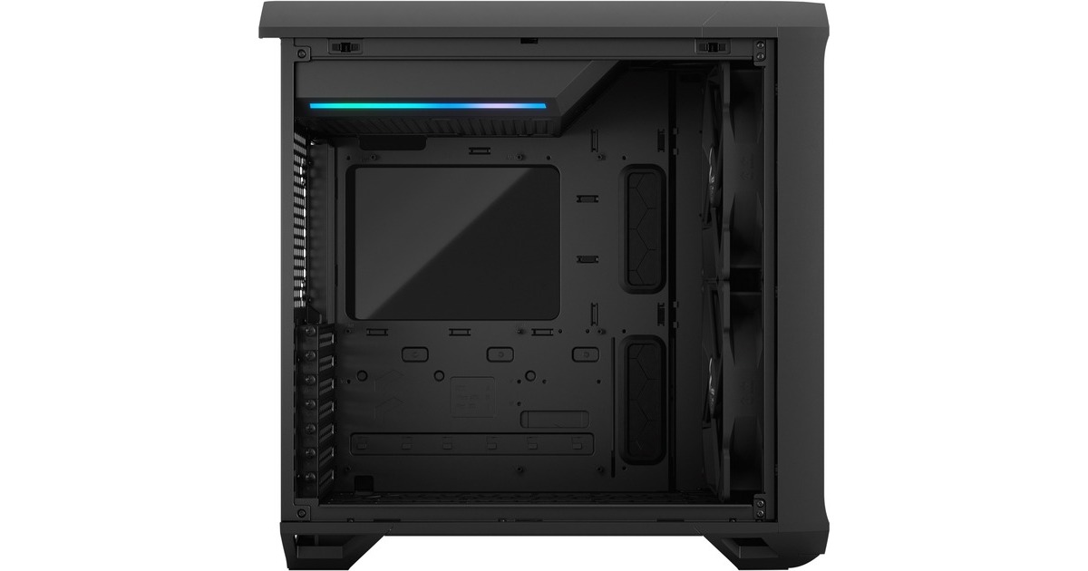 Fractal Design Torrent Compact Black TG Dark Tint, Tower-Gehäuse(schwarz, Tempered Glass)