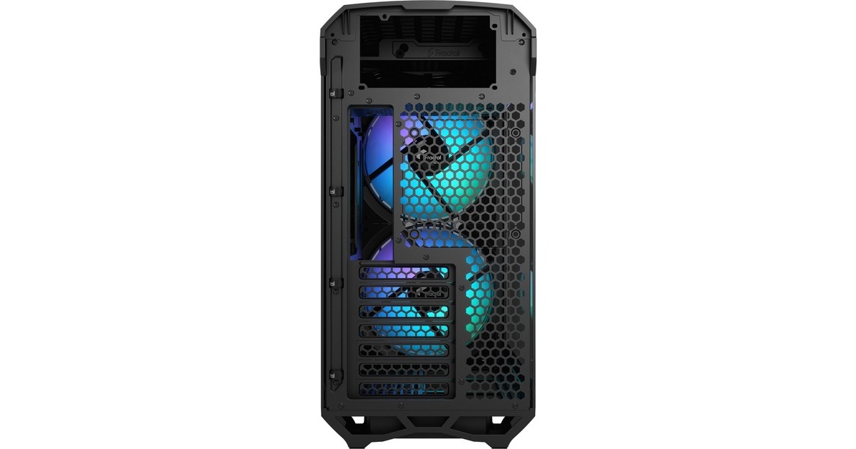 Fractal Design Torrent Compact RGB Black TG Light Tint, Tower-Gehäuse(schwarz, Tempered Glass)