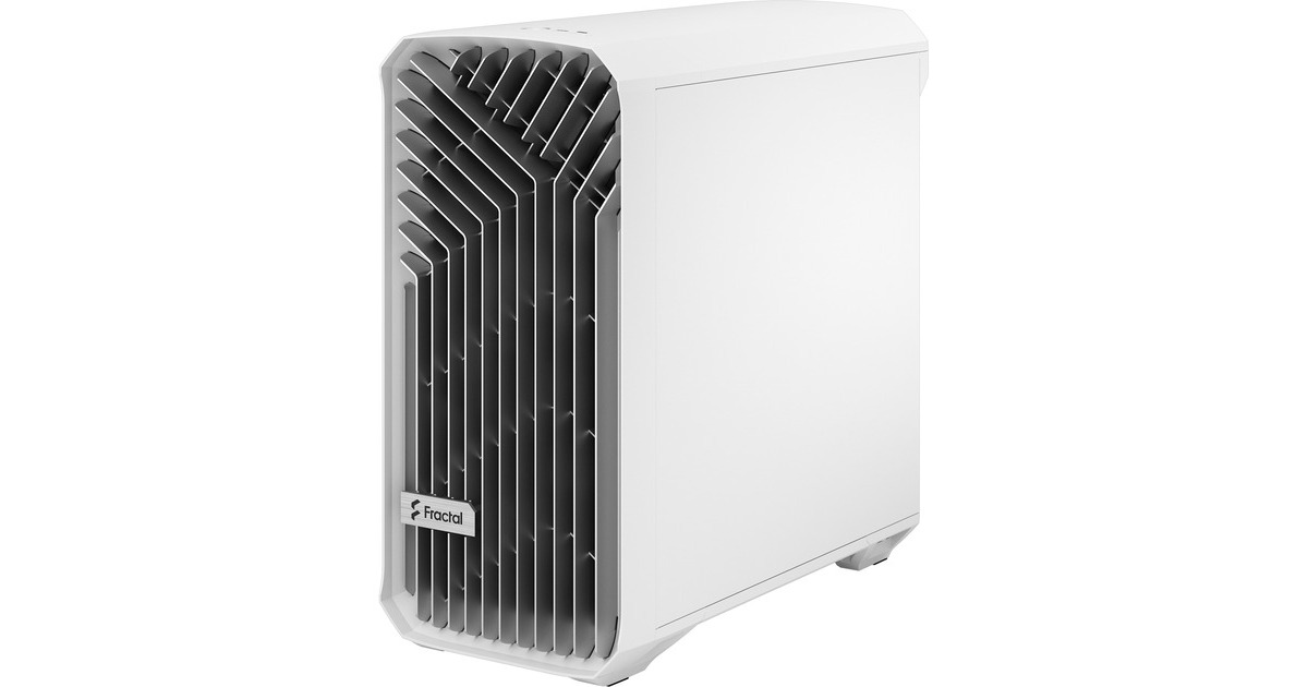 Fractal Design Torrent Compact White TG Clear Tint, Tower-Gehäuse(weiß, Tempered Glass)