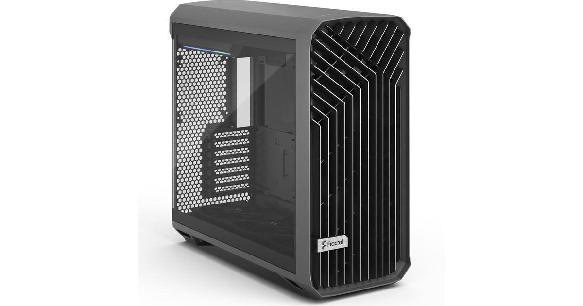 Fractal Design Torrent Gray TG Light Tint, Tower-Gehäuse(grau, Tempered Glass)