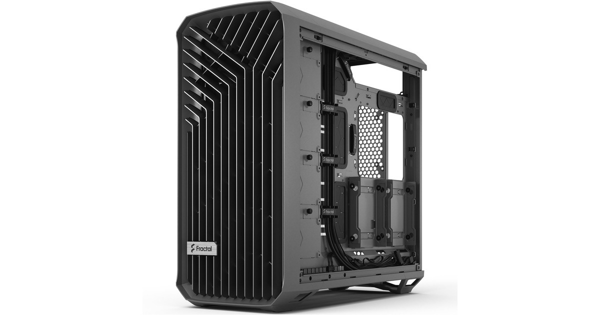 Fractal Design Torrent Gray TG Light Tint, Tower-Gehäuse(grau, Tempered Glass)
