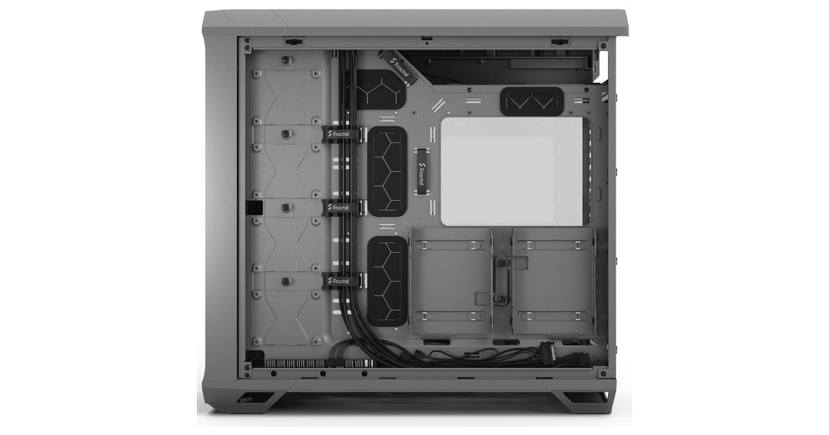 Fractal Design Torrent Gray TG Light Tint, Tower-Gehäuse(grau, Tempered Glass)