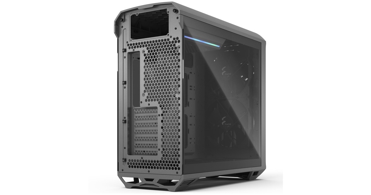 Fractal Design Torrent Gray TG Light Tint, Tower-Gehäuse(grau, Tempered Glass)
