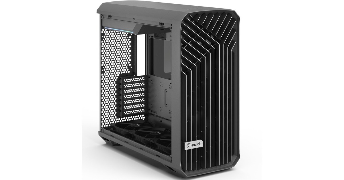 Fractal Design Torrent Gray TG Light Tint, Tower-Gehäuse(grau, Tempered Glass)