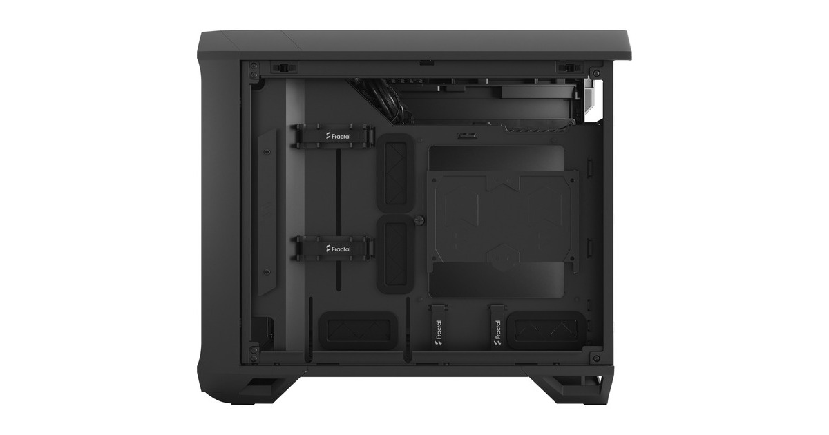 Fractal Design Torrent Nano Black Solid, Tower-Gehäuse(schwarz)