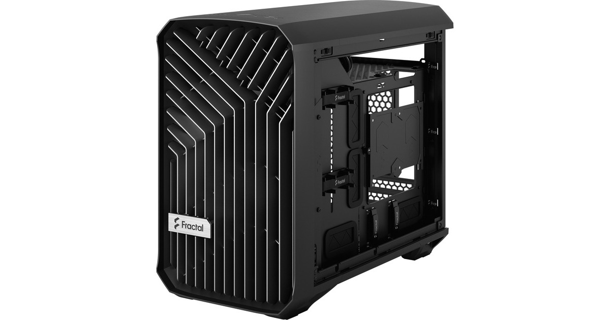 Fractal Design Torrent Nano Black TG Dark Tint, Tower-Gehäuse(schwarz, Tempered Glass)