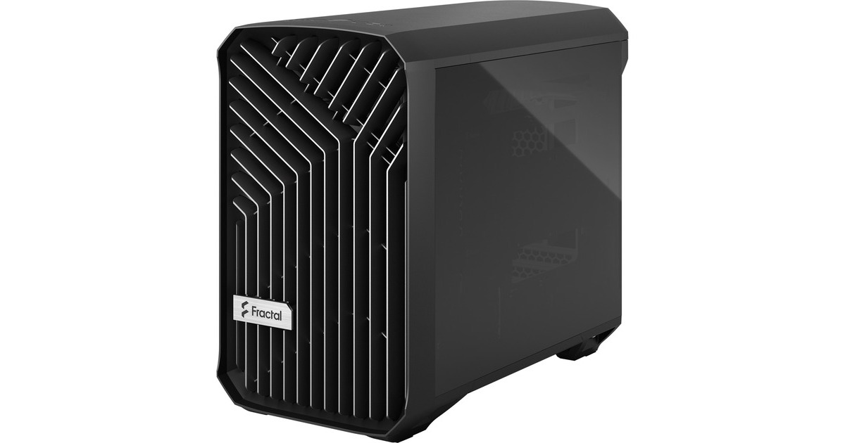 Fractal Design Torrent Nano Black TG Dark Tint, Tower-Gehäuse(schwarz, Tempered Glass)