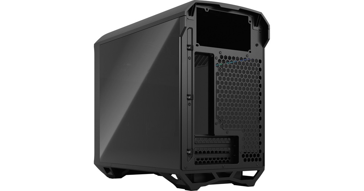 Fractal Design Torrent Nano Black TG Dark Tint, Tower-Gehäuse(schwarz, Tempered Glass)