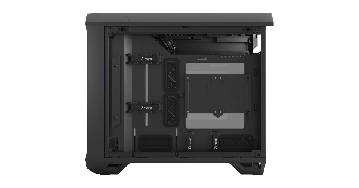 Fractal Design Torrent Nano RGB Black TG Light Tint, Tower-Gehäuse(schwarz)