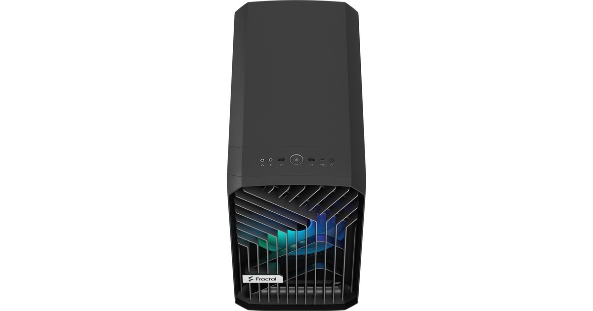 Fractal Design Torrent Nano RGB Black TG Light Tint, Tower-Gehäuse(schwarz)