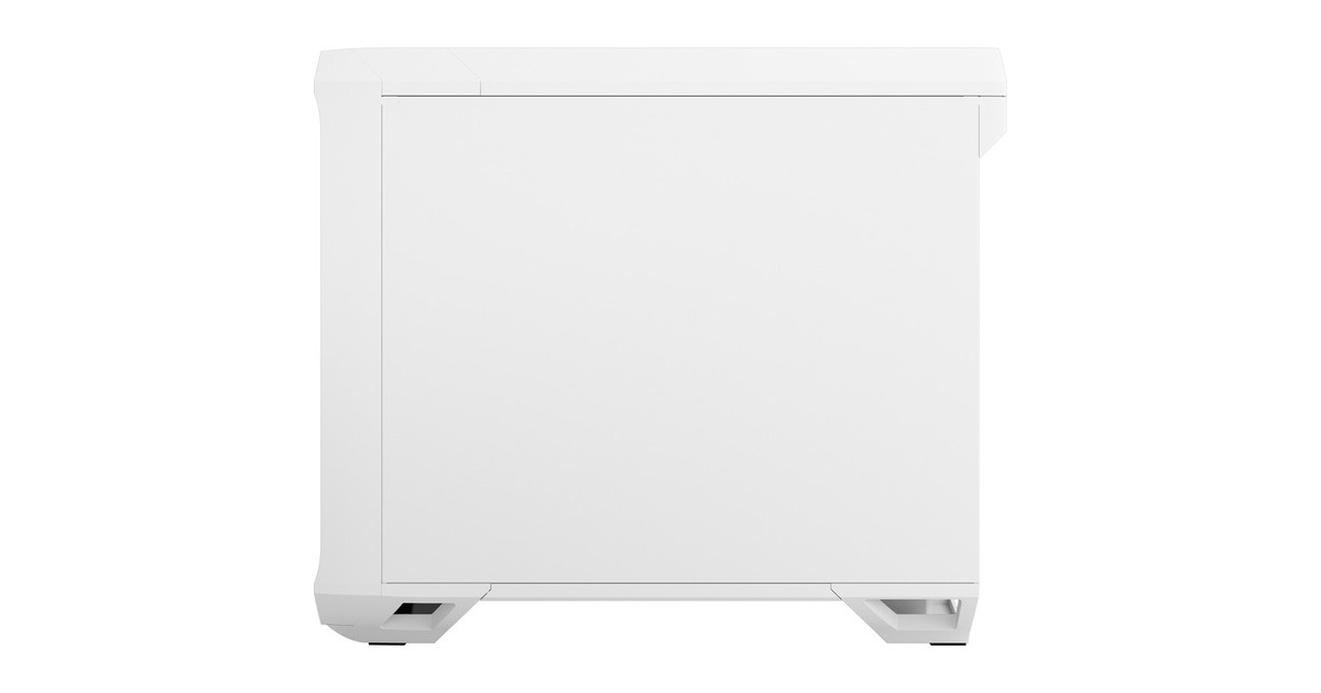 Fractal Design Torrent Nano RGB White TG Light Tint, Tower-Gehäuse(weiß, Tempered Glass)