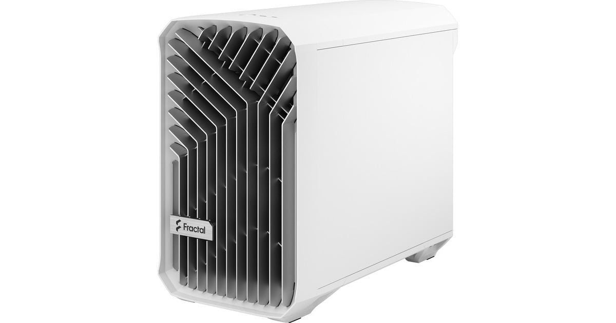 Fractal Design Torrent Nano White TG Clear Tint, Tower-Gehäuse(weiß, Tempered Glass)